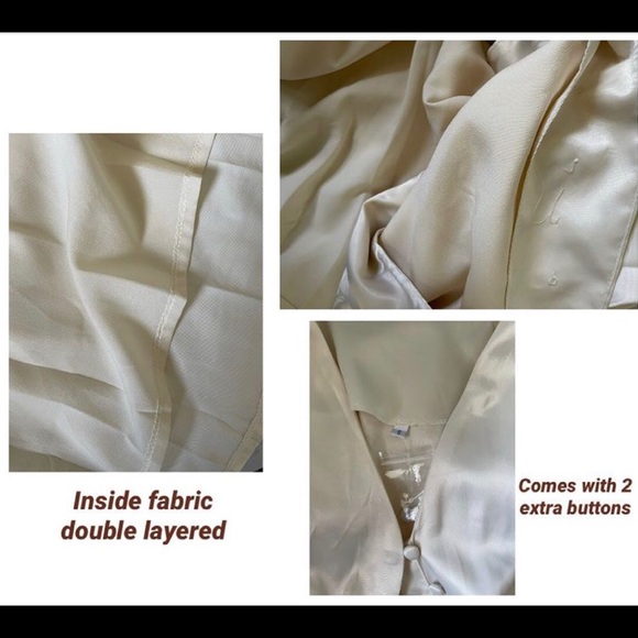 Satin dress midi - Picture 5 of 6